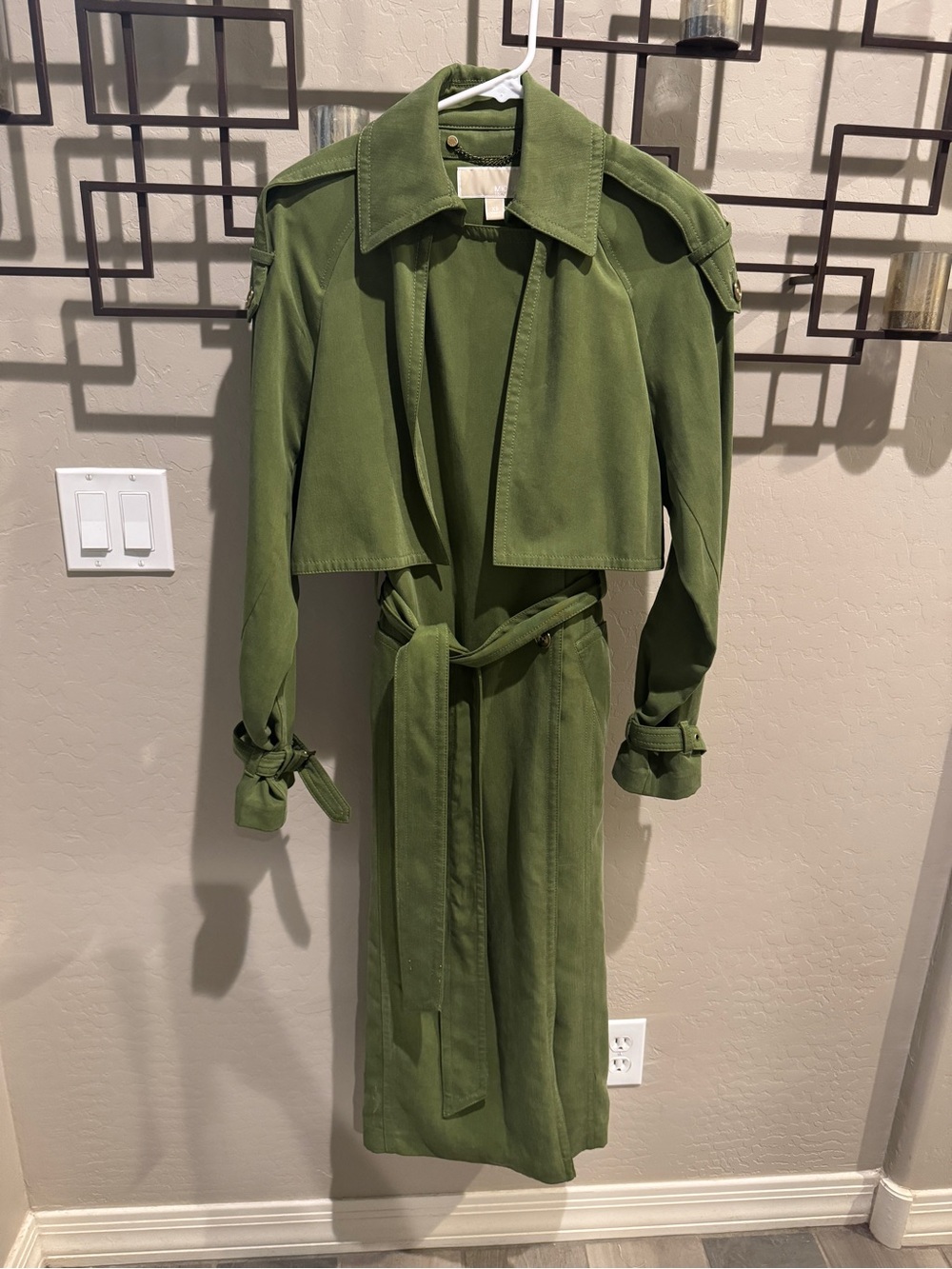 Michael Kors Trench Coat Jacket - Picture 1 of 12